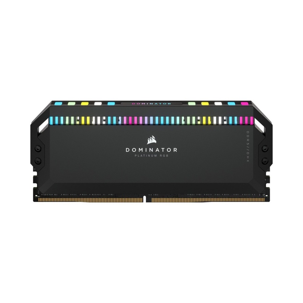 CORSAIR DDR5 6400MT/S 64GB 4X16GB DIMM, UNBUFFERED ,32-40-40-84,STD PMIC XMP 3.0 DOMINATOR PLATINUM RGB DDR5 BLACK HEATSPREADER 1.4V