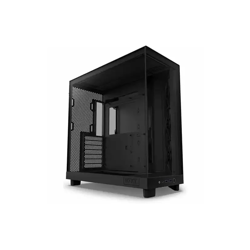 NZXT H6 FLOW (2023) COMPACT DUAL-CHAMBER ATX CASE - BLACK