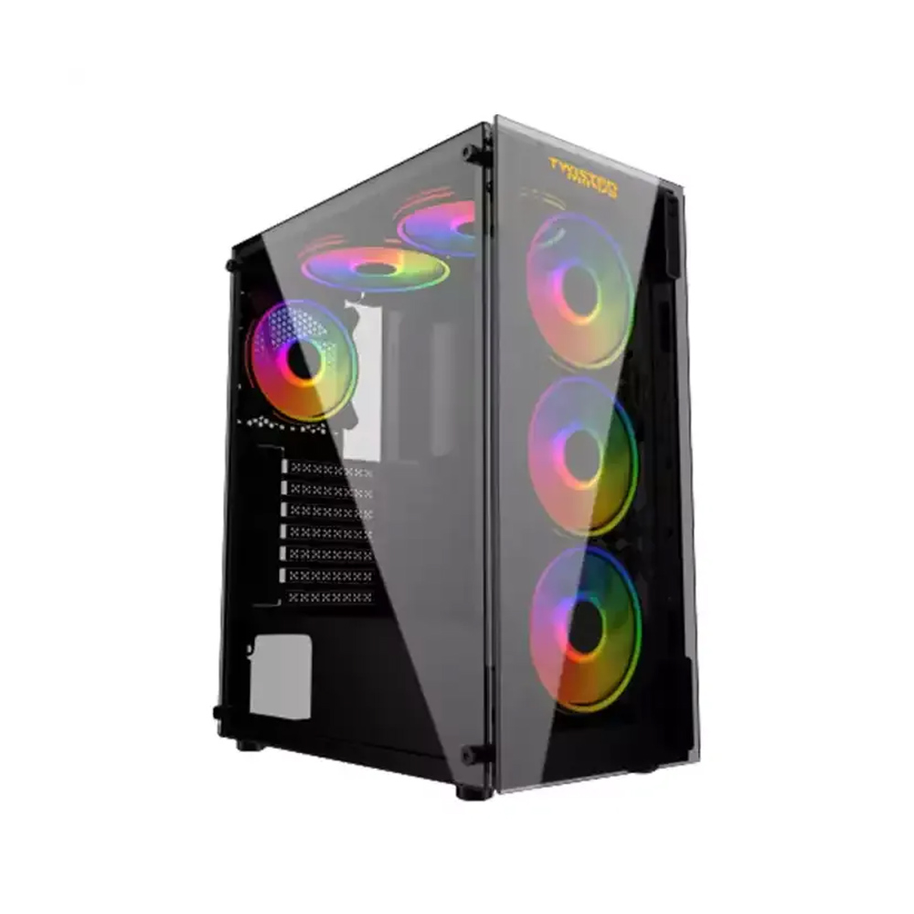 TWISTED MINDS MANIC SHOOTER-3 MID TOWER GAMING CASE - BLACK