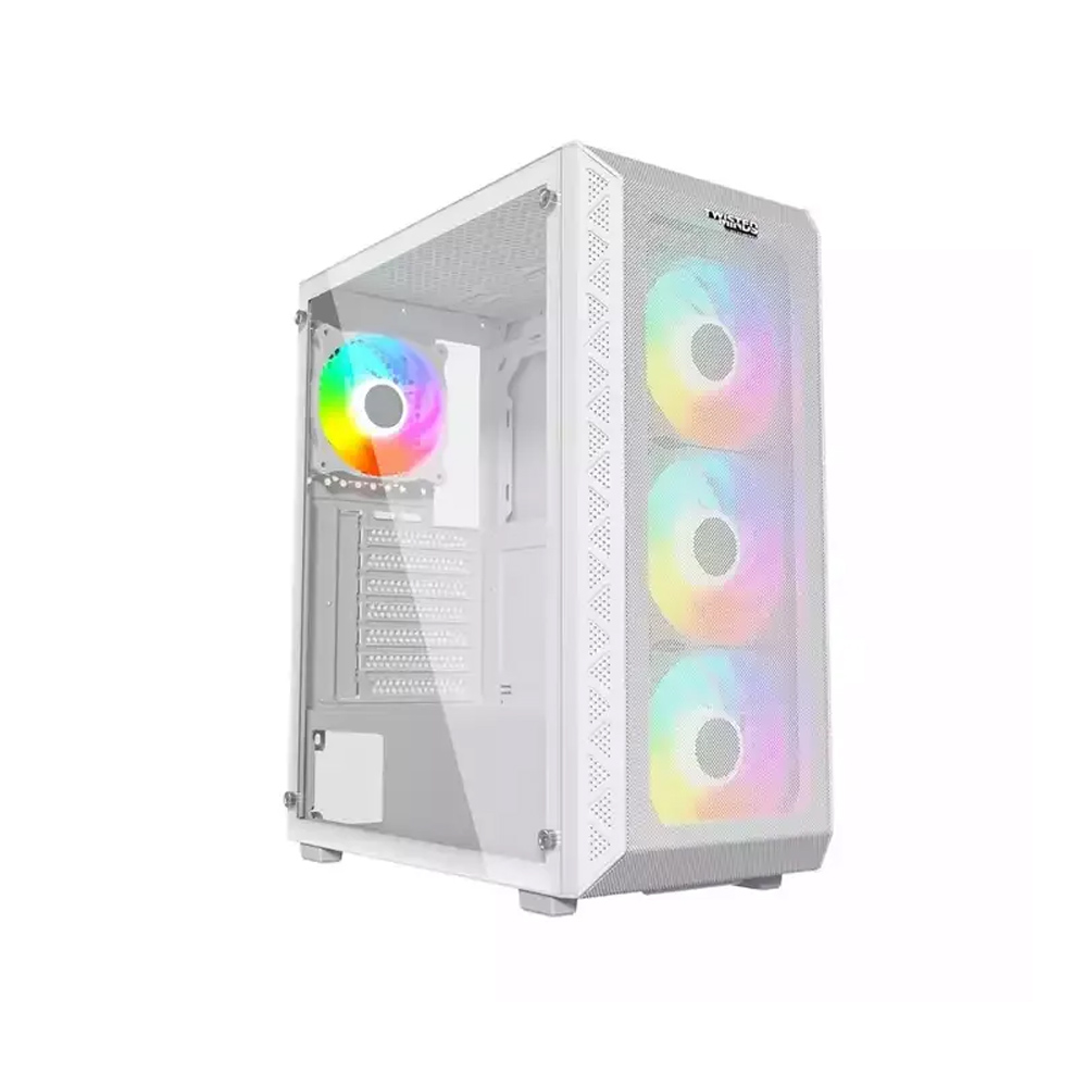TWISTED MINDS 03 APEX MID TOWER GAMING CASE - WHITE