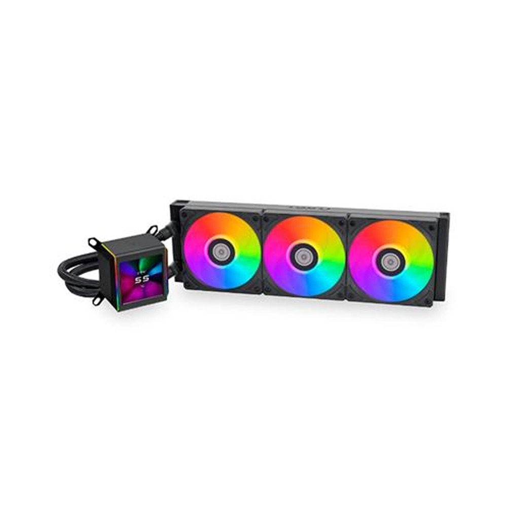 P.C LIAN LI GALAHAD II LCD 360MM ARGB LIQUID CPU COOLER - BLACK