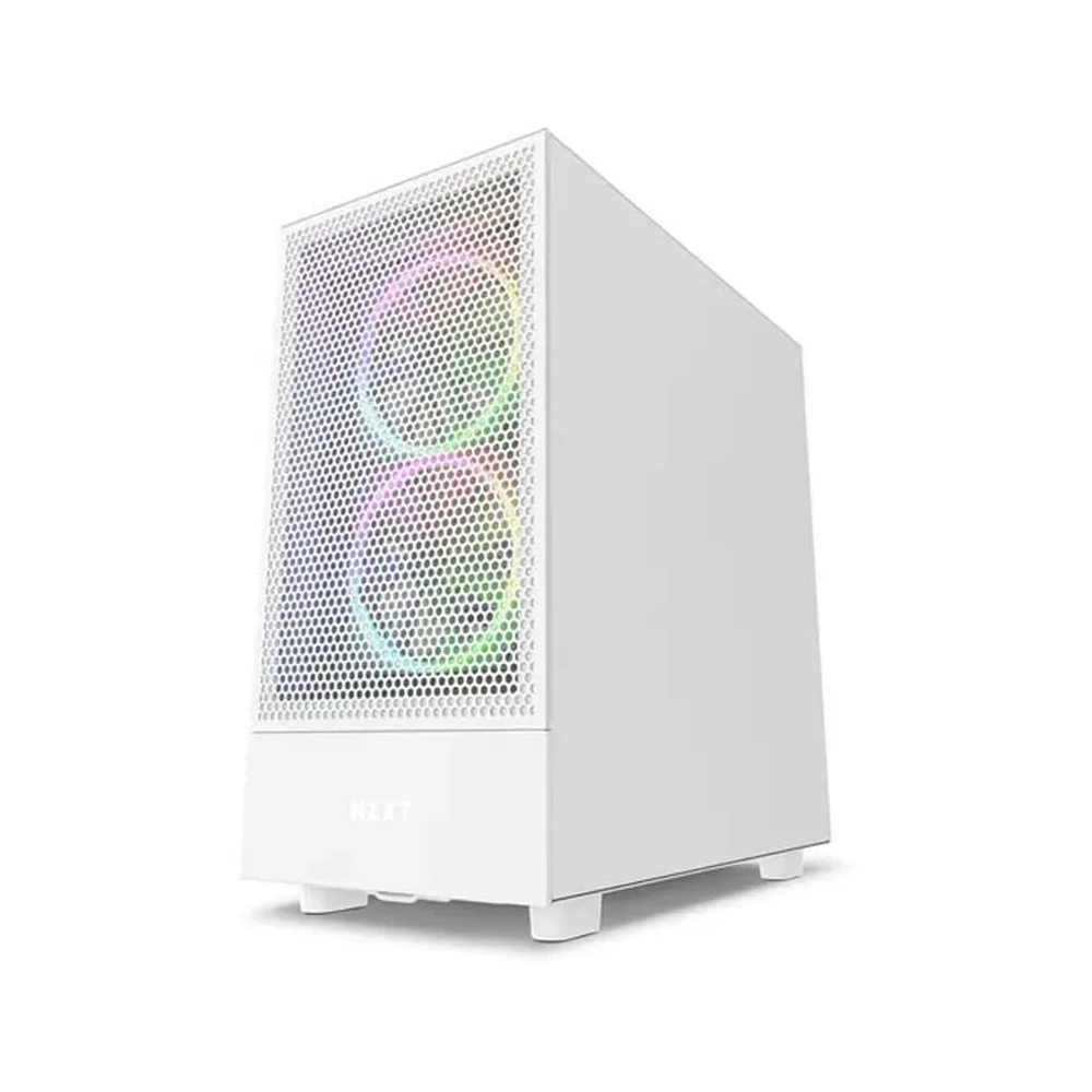 NZXT H SERIES H5 (2023) FLOW RGB EDITION ATX MID TOWER - WHITE