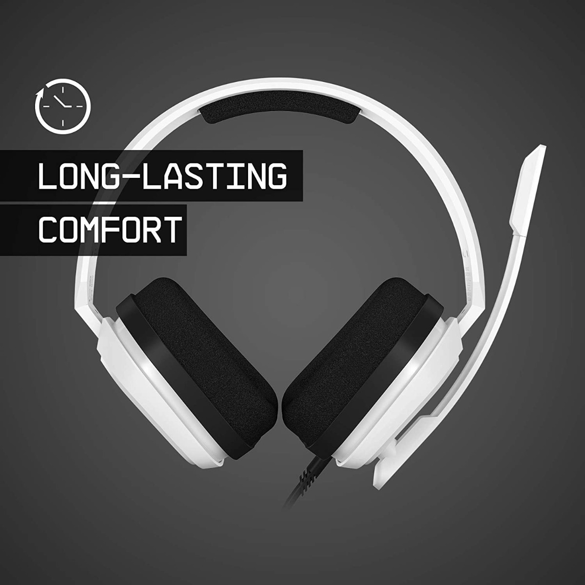 ASTRO LOGITECH A10 WIRED GAMING HEADSET WHITE