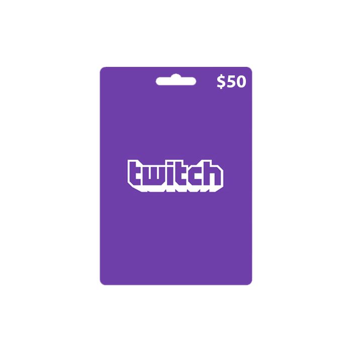 Twitch 50 Gift Card Usa